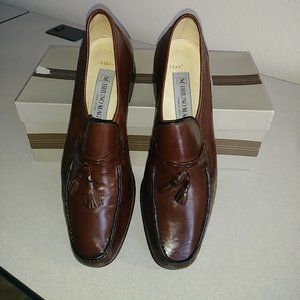 Vintage Bruno Magli Franzo, Brown, Size 9M, Made in Italy, Slightly Worn